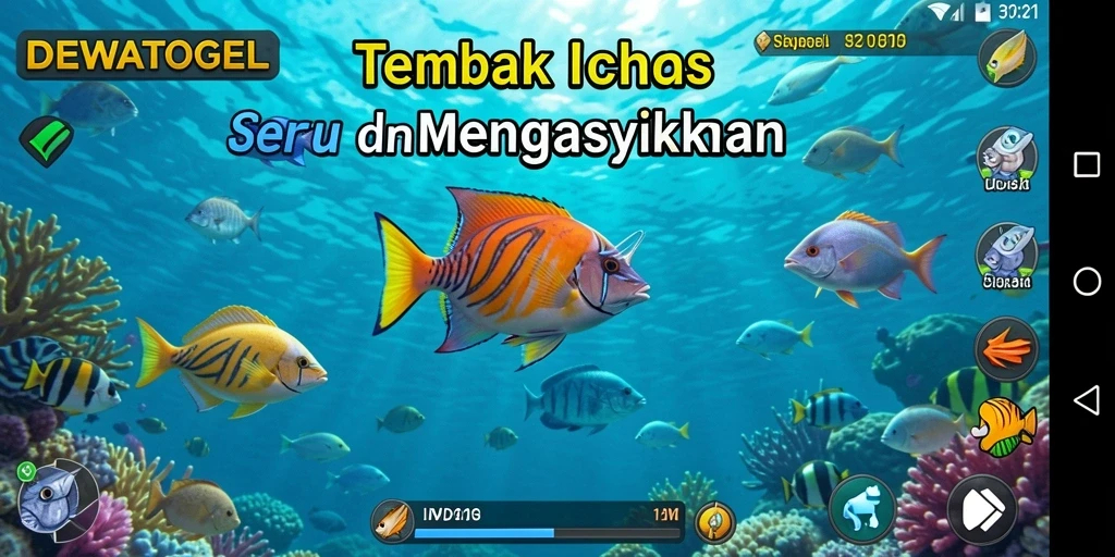 Tampilan gameplay DEWATOGEL yang menarik dan penuh warna.