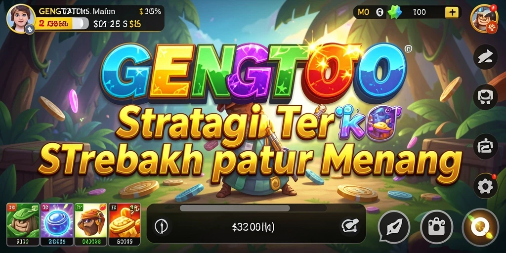 Tangkapan layar utama GENGTOTO menampilkan momen strategis dalam permainan.
