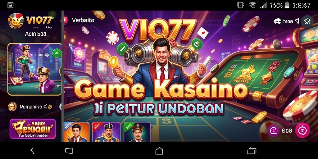 Tangkapan layar <strong>VIO77</strong> menampilkan gameplay kasino yang seru dan mengasyikkan.