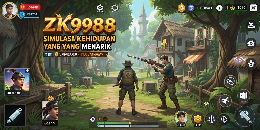 Tampilan screenshot gameplay ZK988 yang menarik dan interaktif.